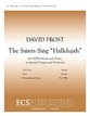 The Saints Sing Hallelujah SATB choral sheet music cover